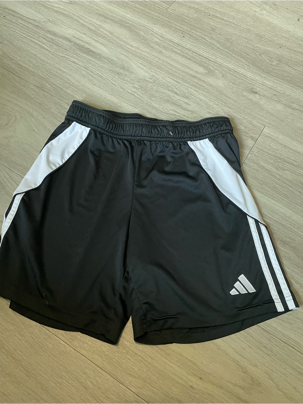 adidas Black and White Men's Athletic Shorts